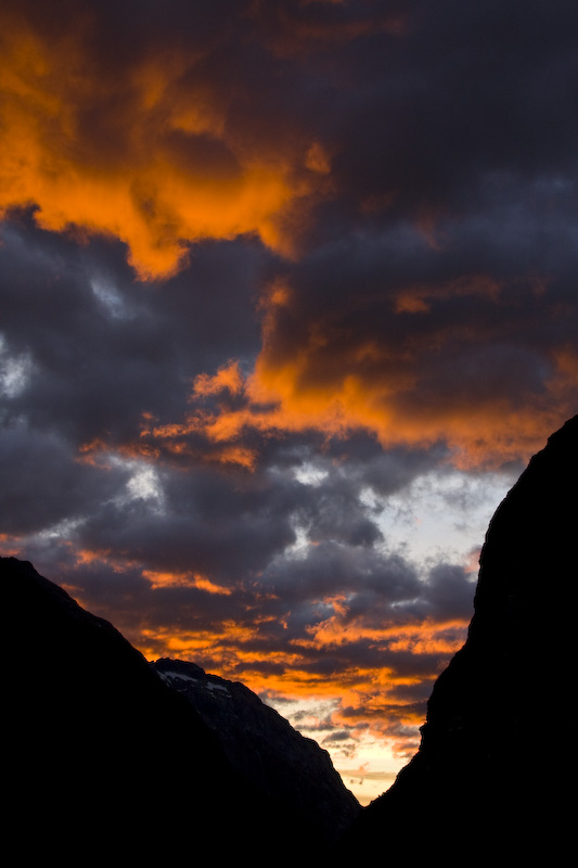 Sunrise From Mackinnon Pass